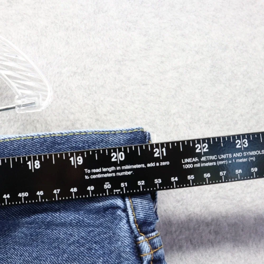 Levi's 550 Jeans Mens 42x32 Relaxed Fit 5-Pocket‎ Cotton Denim Blue